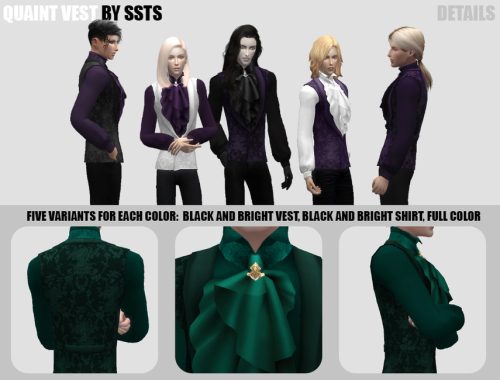 QUAINT VEST by SSTS