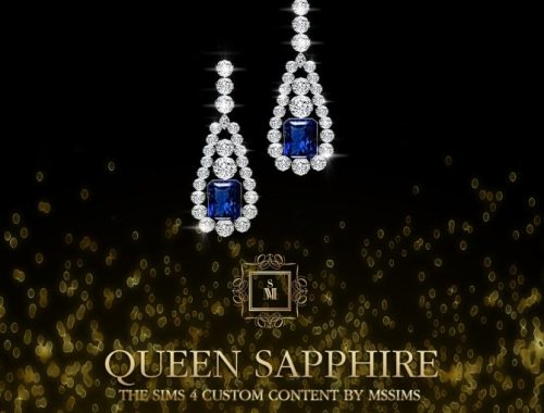 QUEEN SAPPHIRE SET (P) at MSSIMS