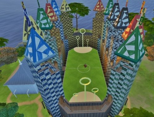 Quidditch Stadium by JH by huso1995 at Mod The Sims