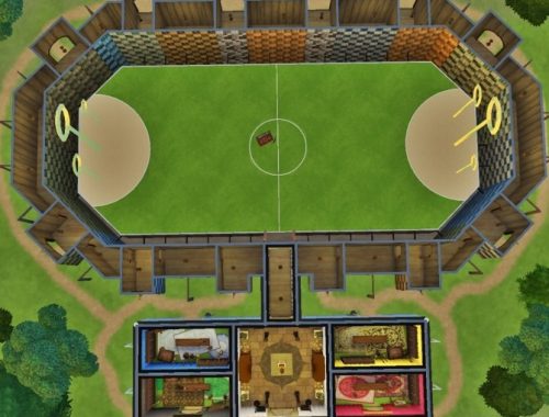 Quidditch Stadium by JH by huso1995 at Mod The Sims