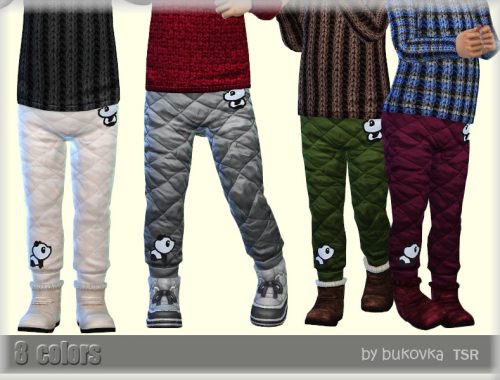 Quilted Pants