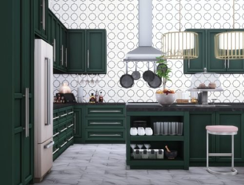 Quintin Kitchen Stylish Modern Design at Simsational Designs