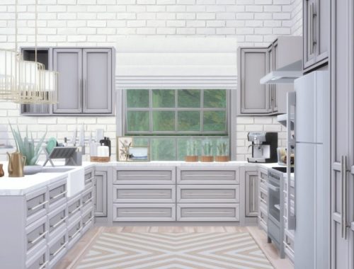 Quintin Kitchen Stylish Modern Design at Simsational Designs