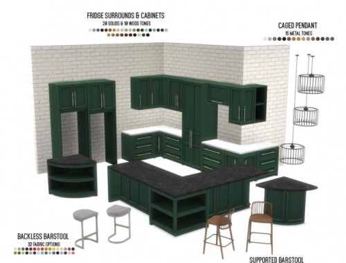 Quintin Kitchen Stylish Modern Design at Simsational Designs