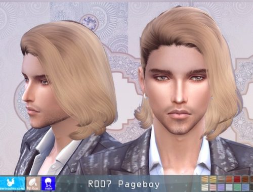 R007 Pageboy hair M (P) at Newsea Sims 4