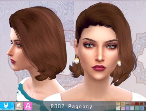 R007 Pageboy hair (P) at Newsea Sims 4