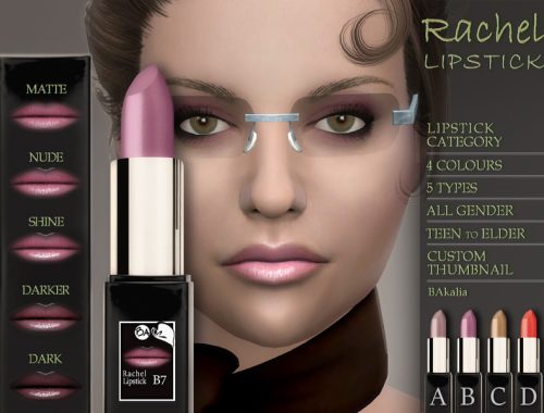 Rachel lipstick