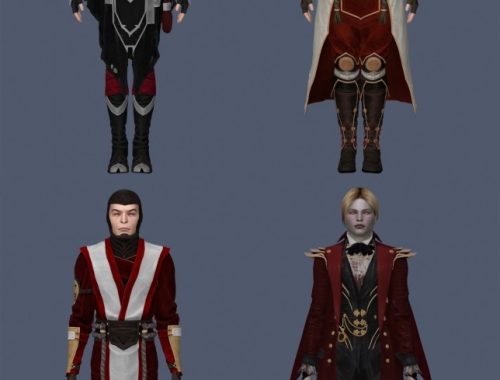 Raiden Outfits & Accessories Set at Astya96