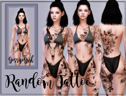 RandomTattoo - GossipGirl