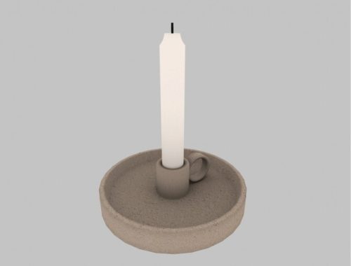 Raw Candle Holder at Heurrs