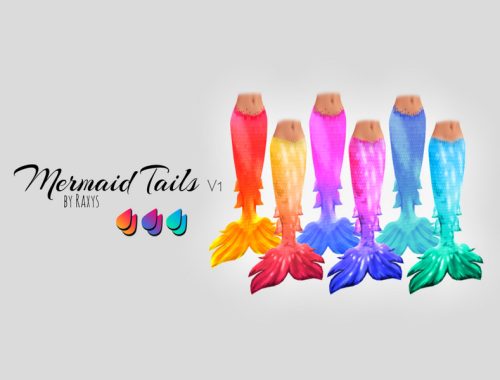 [Raxys] Mermaid Tails v1 & v2