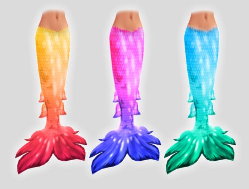 [Raxys] Mermaid Tails v1 & v2