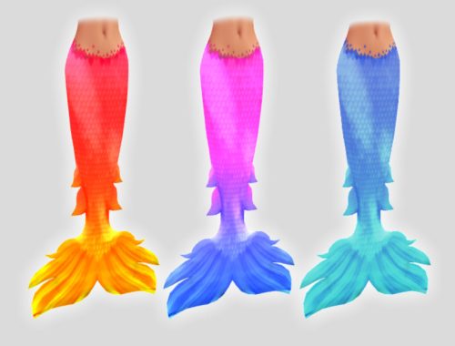 [Raxys] Mermaid Tails v1 & v2