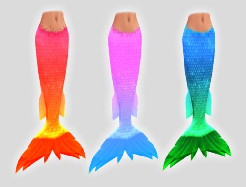 [Raxys] Mermaid Tails v1 & v2