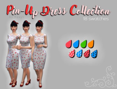 [Raxys] Pin-Up Dress Collection