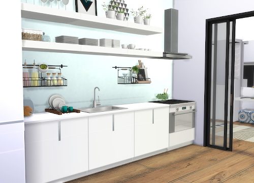REAL TO SIMS #4 apartment at Dinha Gamer