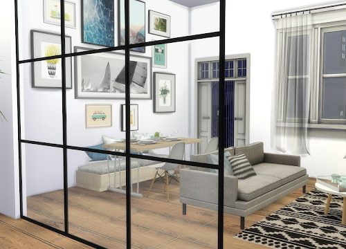 REAL TO SIMS #4 apartment at Dinha Gamer