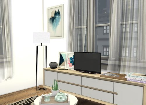 REAL TO SIMS #4 apartment at Dinha Gamer