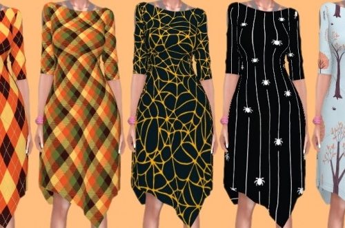 Realm of Magic Dress Recolors at Annett’s Sims 4 Welt