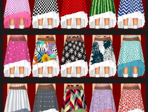 Realm of Magic Skirt & Trousers Recolors at Annett’s Sims 4 Welt