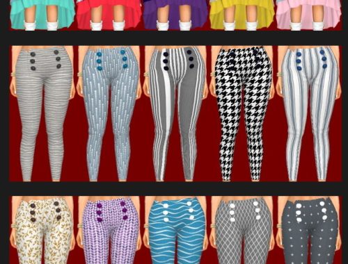 Realm of Magic Skirt & Trousers Recolors at Annett’s Sims 4 Welt