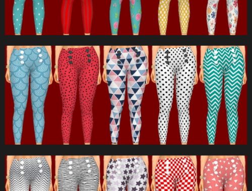 Realm of Magic Skirt & Trousers Recolors at Annett’s Sims 4 Welt