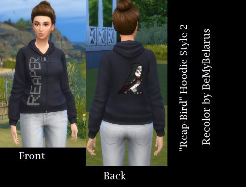 Reaper Bird Hoodie Recolor Duo