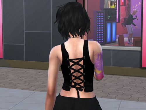 Rebel - Bralette Corset Tank Top