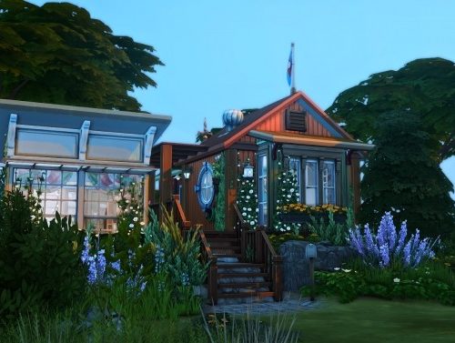 Reclamation Point – Small Recycled Island Home at Simsational Designs