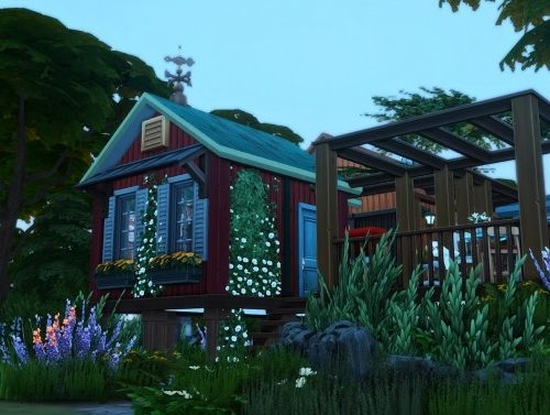 Reclamation Point – Small Recycled Island Home at Simsational Designs