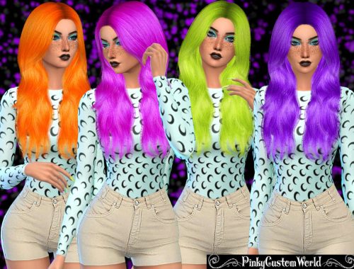 Recolor Ade_Darma's Brower hair - Mesh needed