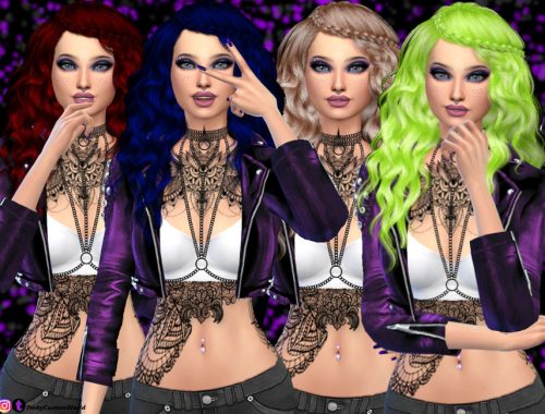 Recolor of Stealthic's Genesis hair - Mesh needed