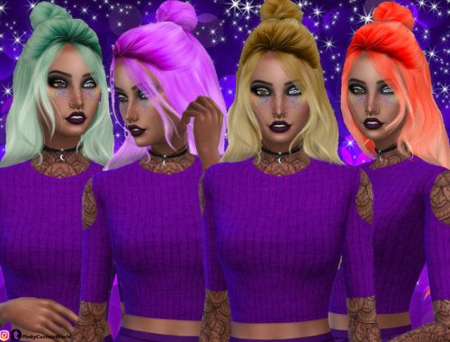 Recolor of Wingssims ON0910 hair