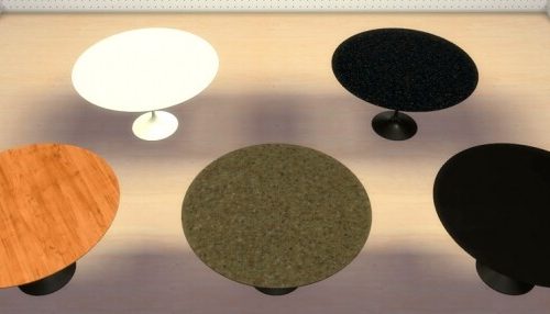 Recolors from MeinKatz: Chair, Table, Vase & Lamp at Riekus13