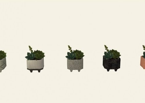 Recolors of leaf-motif’s Little Ceramics set at Riekus13