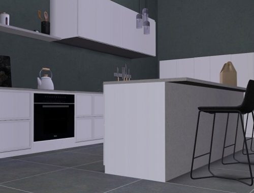 Recolors of sanoysims Eik Kitchen at Riekus13
