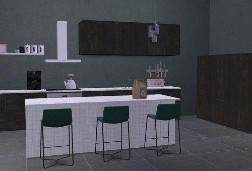 Recolors of sanoysims Eik Kitchen at Riekus13