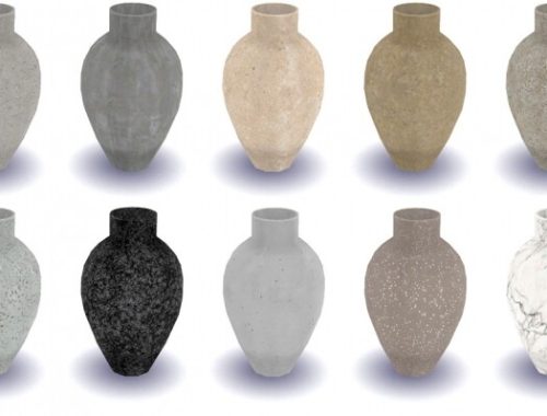 Recolors of the Dine Out Floor Vase at Riekus13