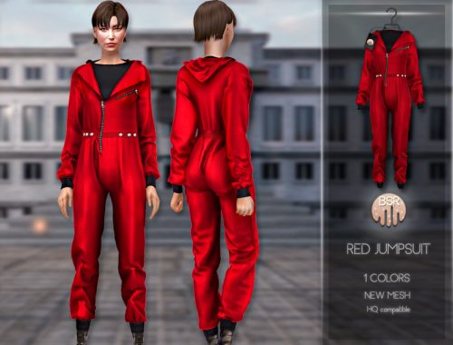 Red Jumpsuit BD237