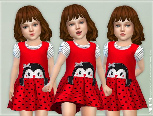 Red Penguin Dress