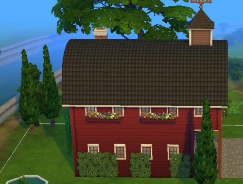 Refurbished Barn Starter Home by kaching12 at Mod The Sims