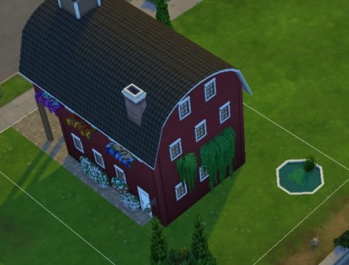Refurbished Barn Starter Home by kaching12 at Mod The Sims