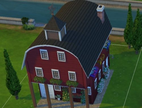 Refurbished Barn Starter Home by kaching12 at Mod The Sims
