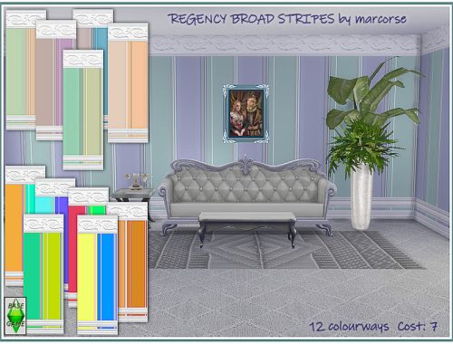 Regency Broad Stripes_Walls by marcorse