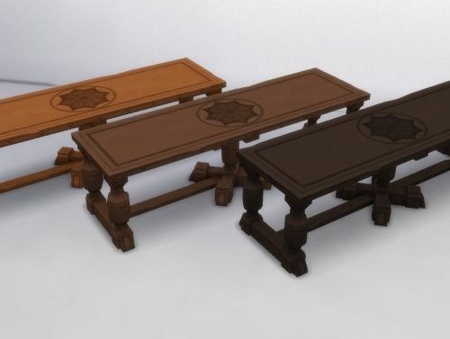 Renaissance Table by TheJim07 at Mod The Sims