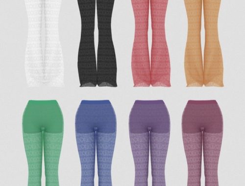RENDA PANTS by Thiago Mitchell at REDHEADSIMS