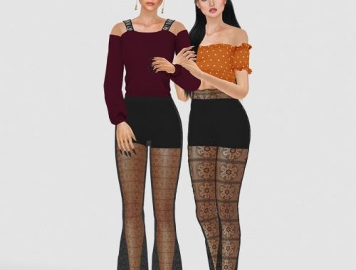 RENDA PANTS by Thiago Mitchell at REDHEADSIMS