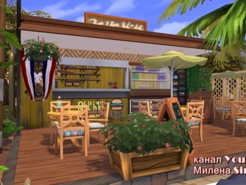 Restaurant On the road at Sims by Mulena