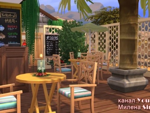 Restaurant On the road at Sims by Mulena