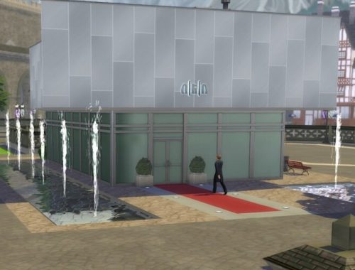 Restaurant Simemo at KyriaT’s Sims 4 World